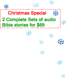 Christmas Discount Audio Bible Stories MP3 DVD